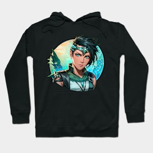 Vivien on the Hunt - Skalla Planeswalker Hoodie